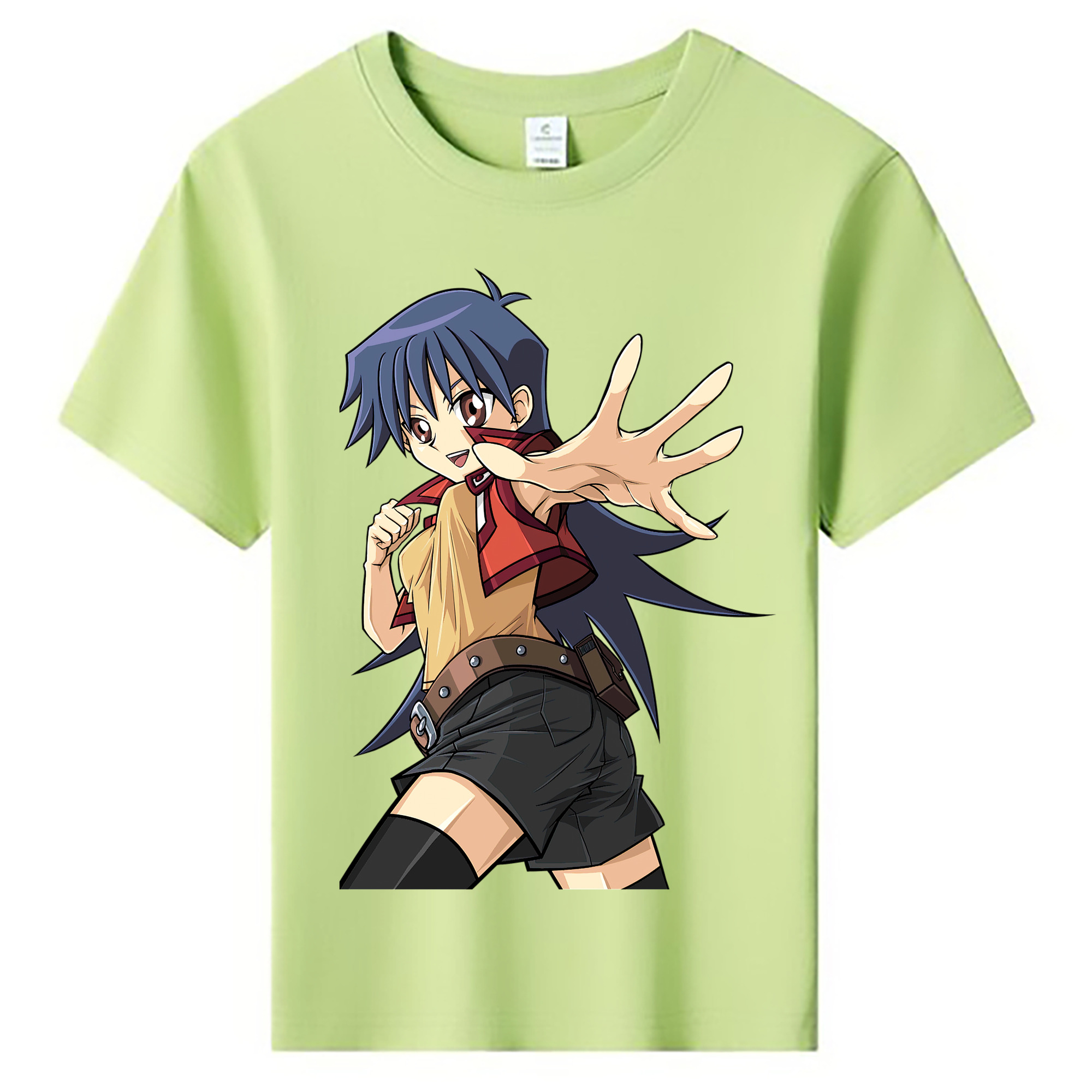 （画像用） 遊☆戯☆王 Yu-Gi-Oh! 綿100％キッズTシャツ（フロントプリント）